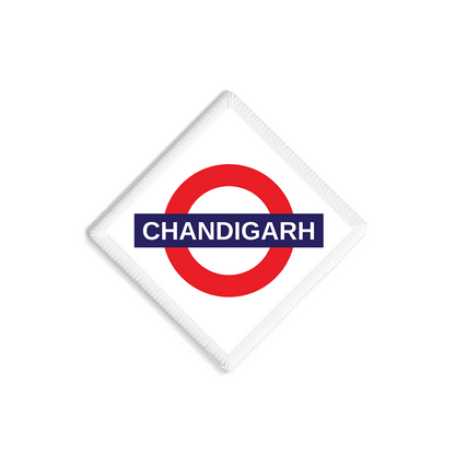 Chandigarh Railway Signboard Patch