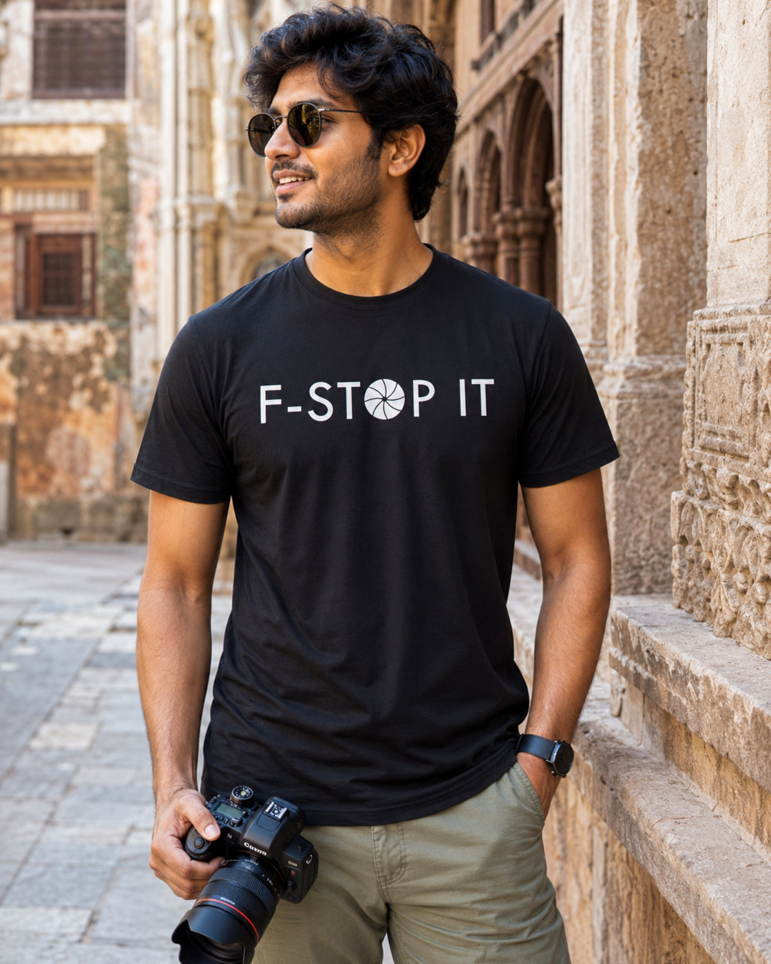 F-STOP IT Aperture Photography T-shirt