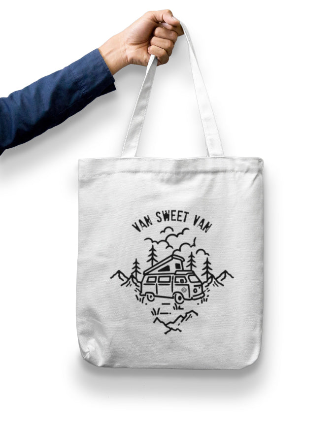 Homely Van Zipper Tote Bag