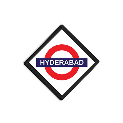 Hyderabad Railway Signboard Patch