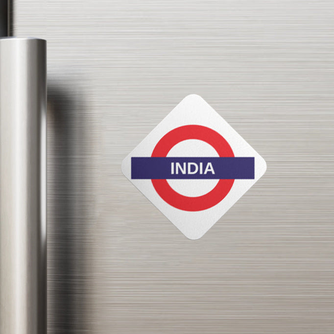 India Rail Sign Magnet