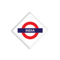 India Railway Signboard Patch