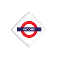 Indore Railway Signboard Patch