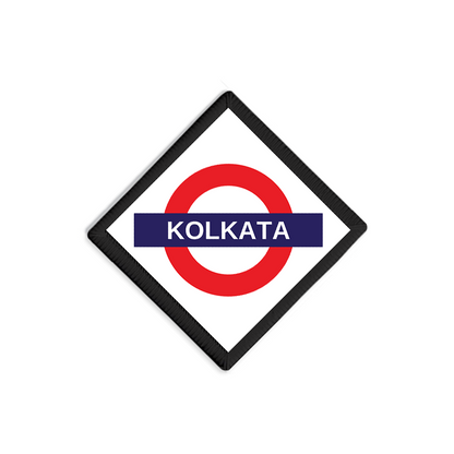 Kolkata Railway Signboard Patch
