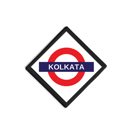 Kolkata Railway Signboard Patch