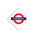 Kolkata Railway Signboard Patch