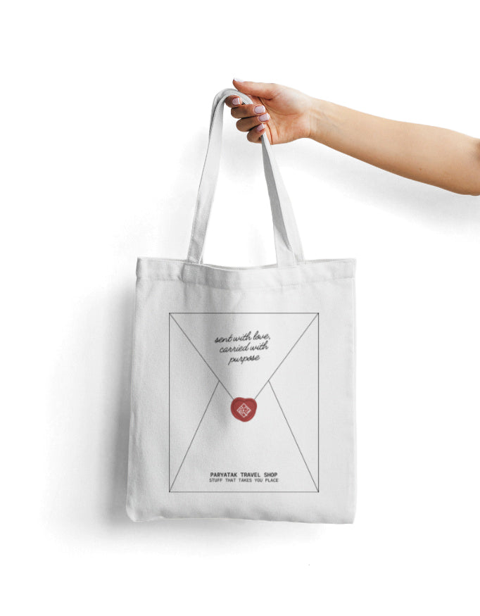 PRYTK Letter Tote Bag