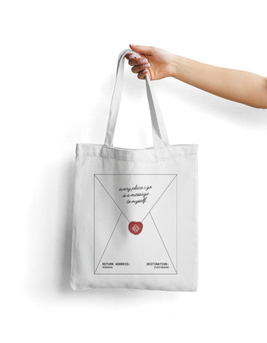 PRYTK Letter Tote Bag