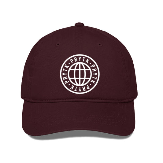 PRYTK Maroon Globe Cap