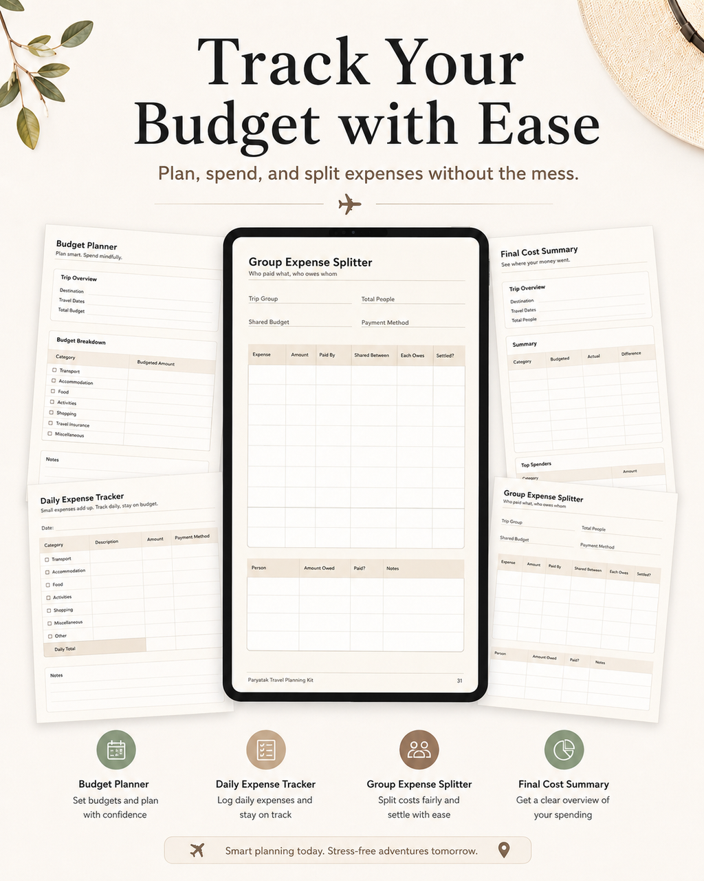 Paryatak Travel Planning Kit