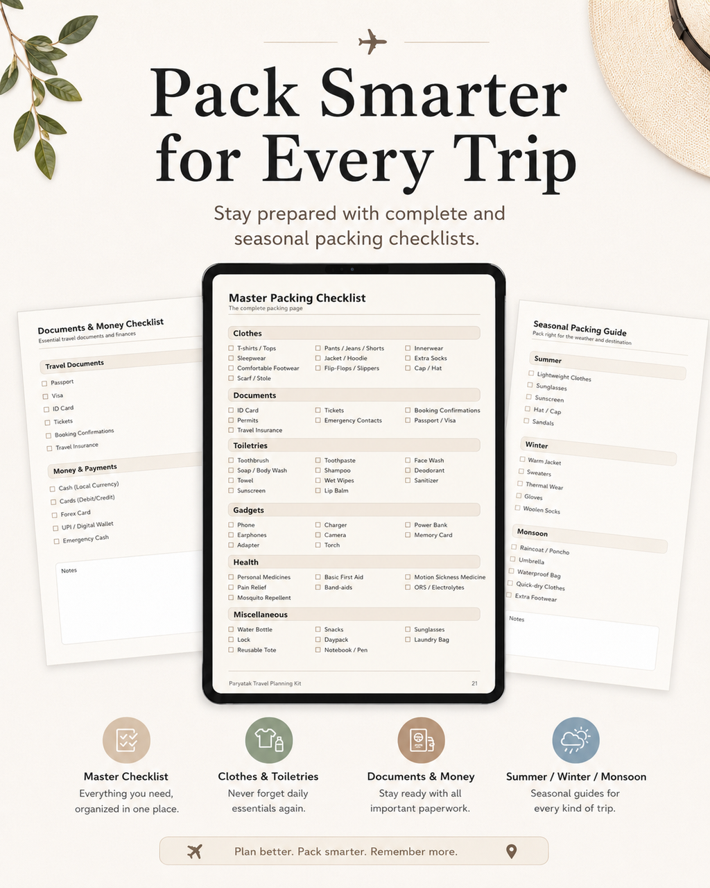 Paryatak Travel Planning Kit