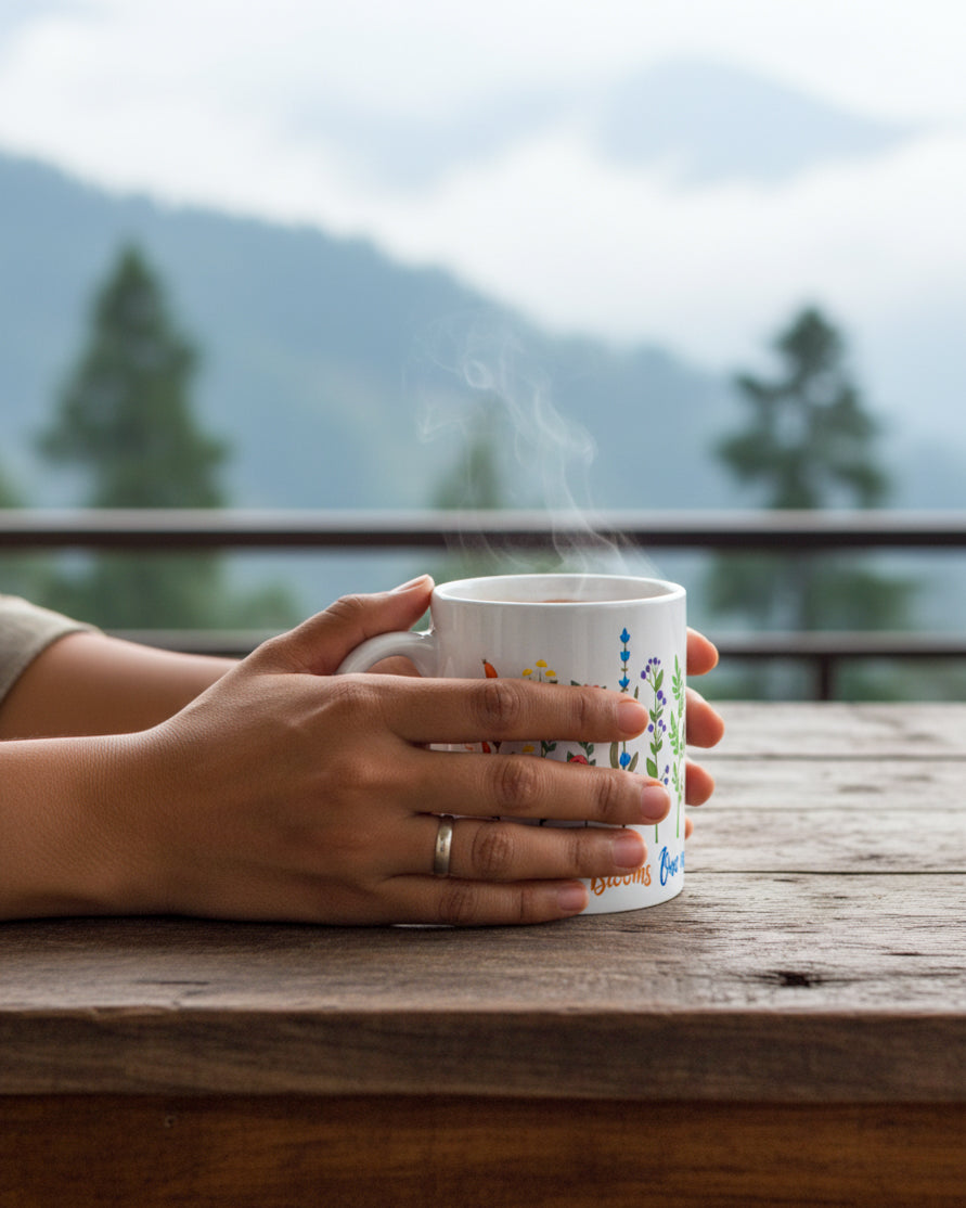 Peaceful Bloomtime Mug