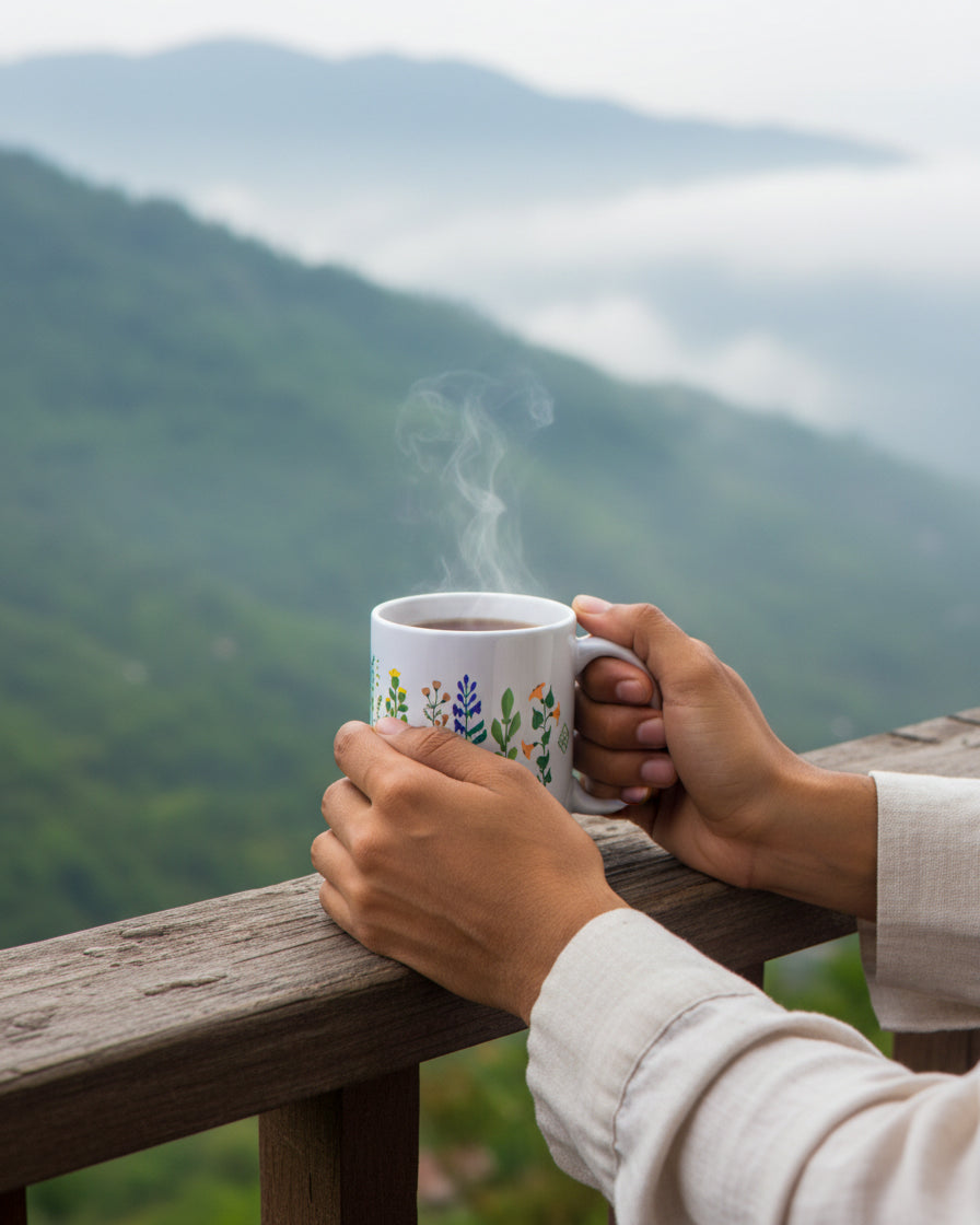 Peaceful Bloomtime Mug