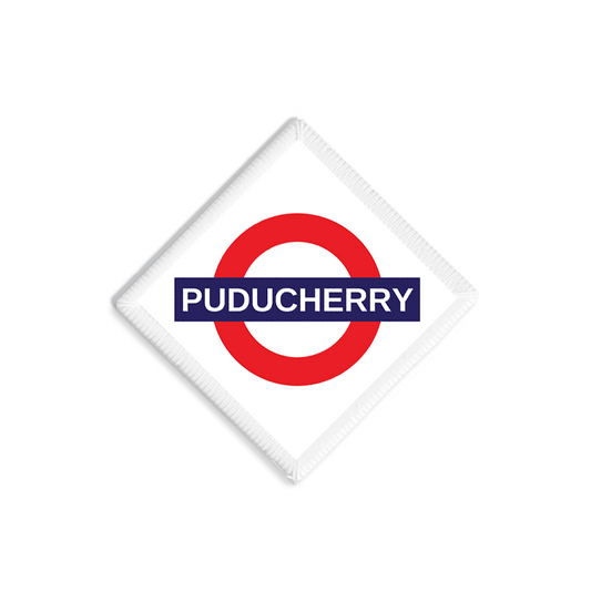 Puducherry Railway Signboard Patch