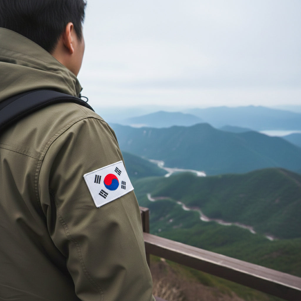 South Korea Flag Patch