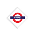 Ujjain Railway Signboard Patch