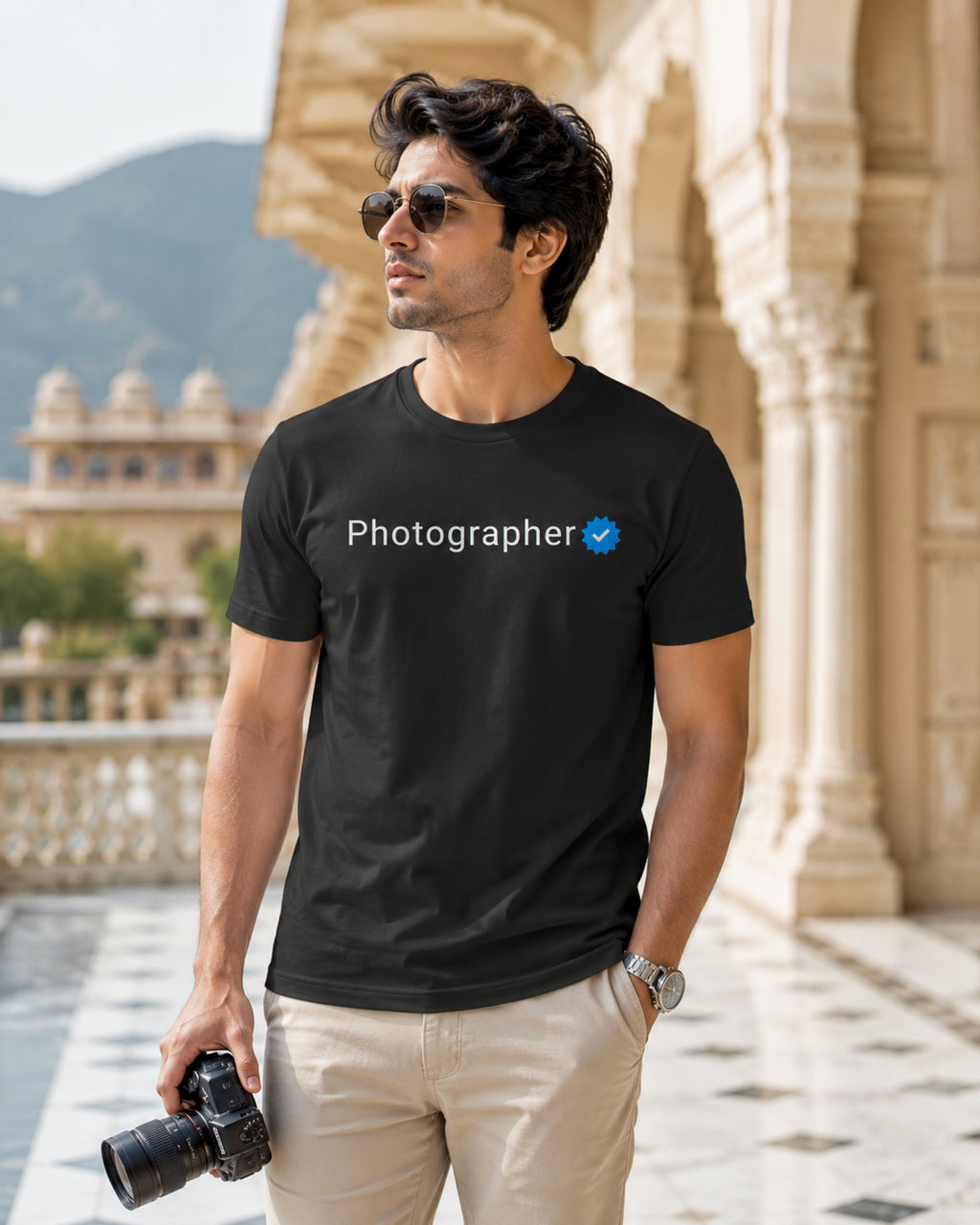 Verified Photographer - Men's T-shirt