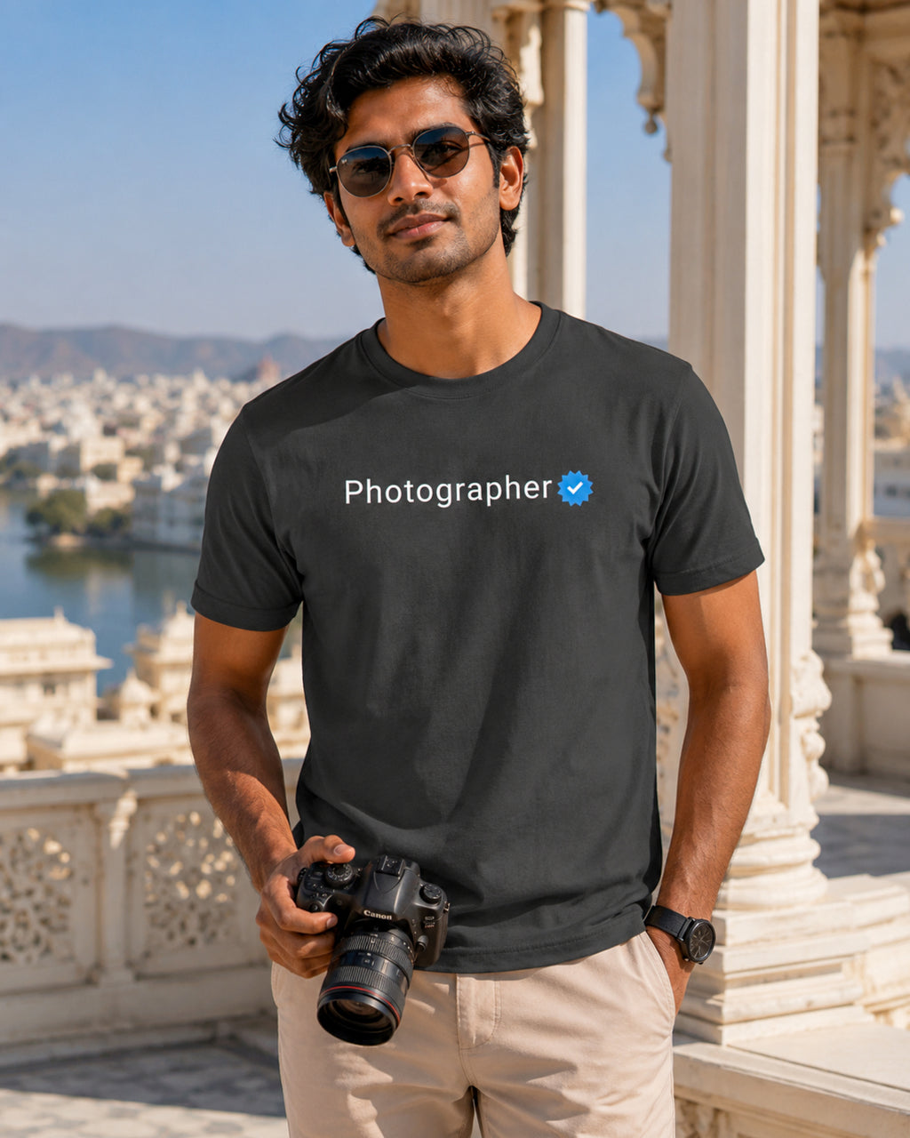 Verified Photographer - Men's T-shirt