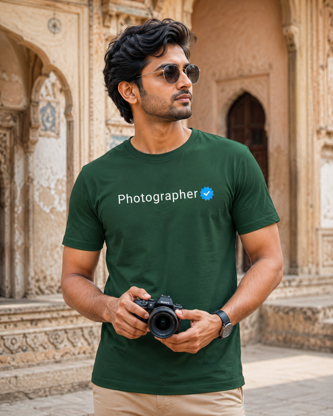 Verified Photographer - Men's T-shirt