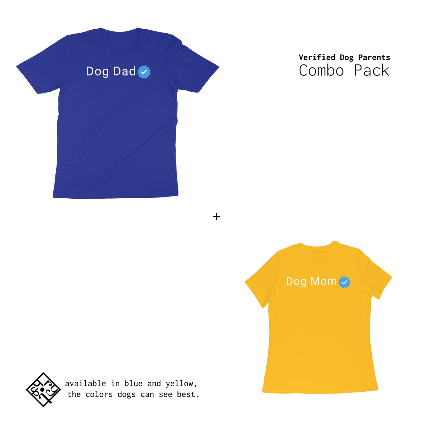 Verified Dog Parents T-shirt Combo