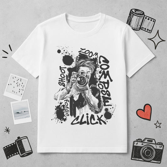 Photographer Graffiti - T-shirt for Men