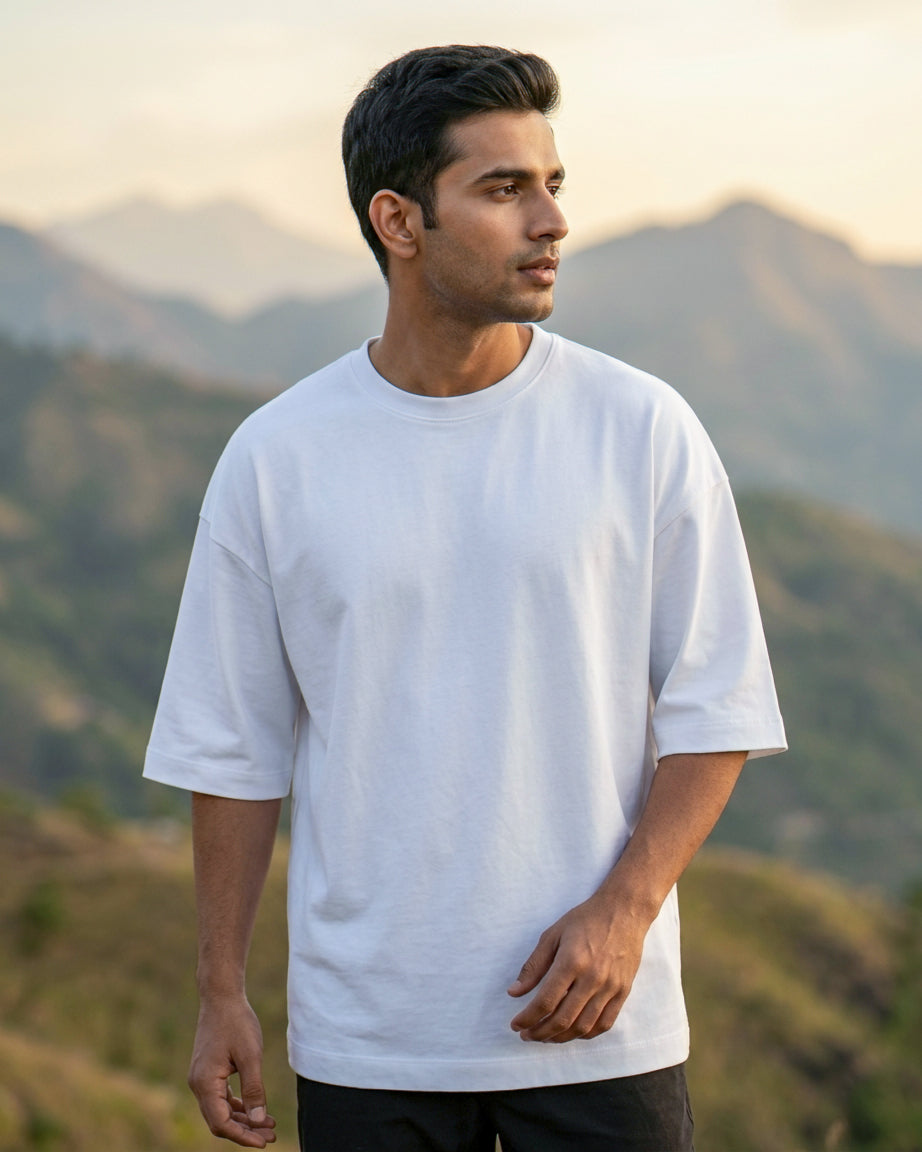 Plain Terry Oversized T-shirts