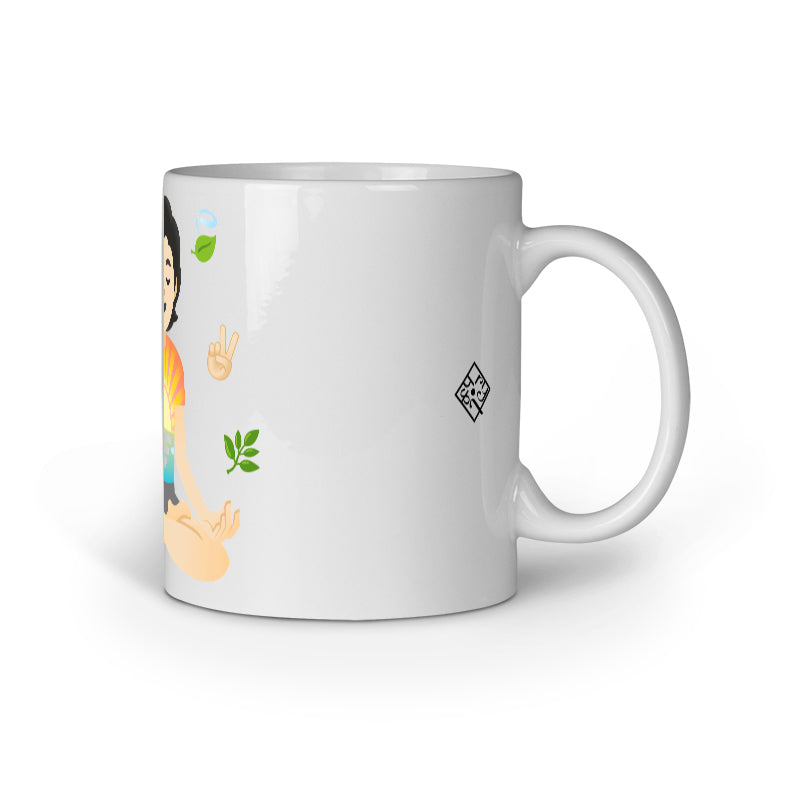 Peaceful Emoji Mug