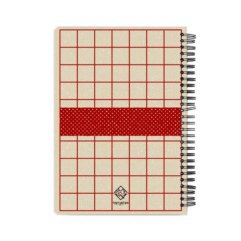 Red Stamps Notebook