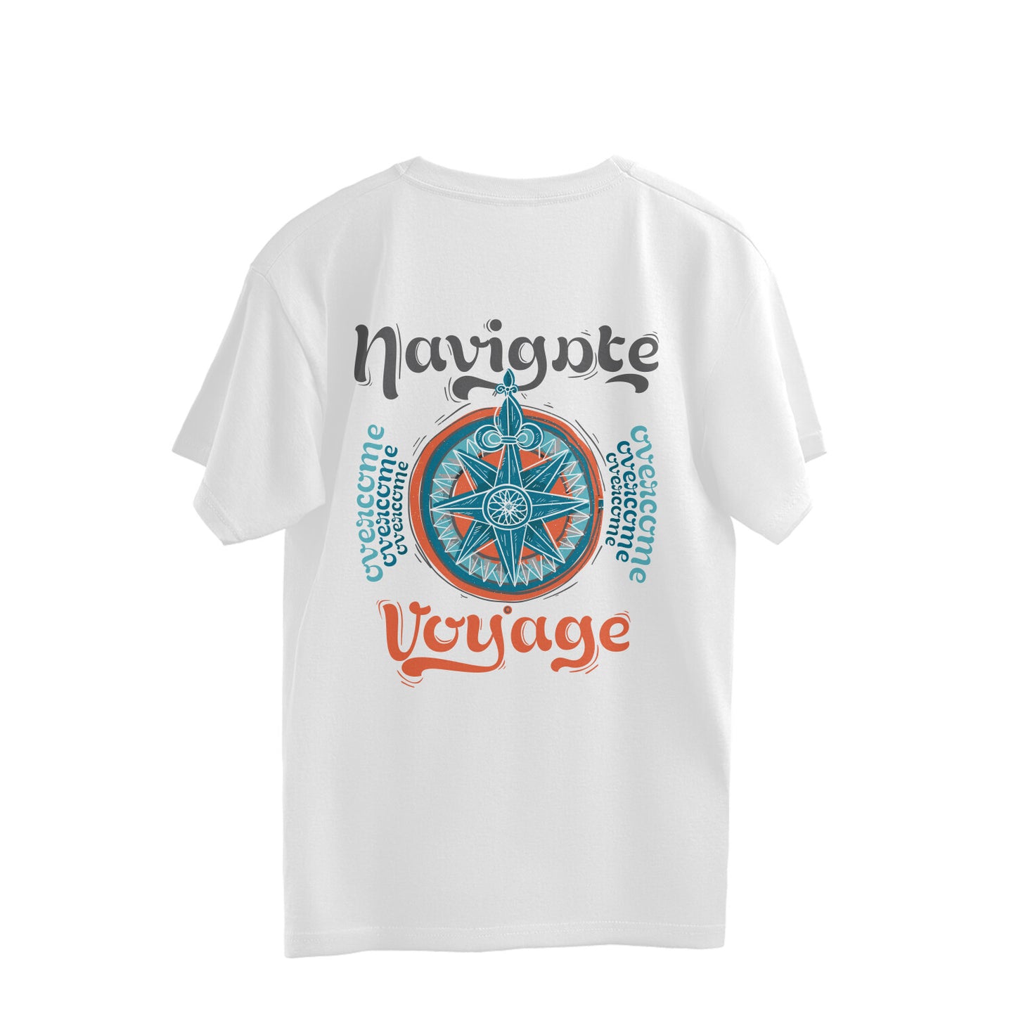 Navigate Overcome Voyage - NOV '24 Overhalf T-shirt