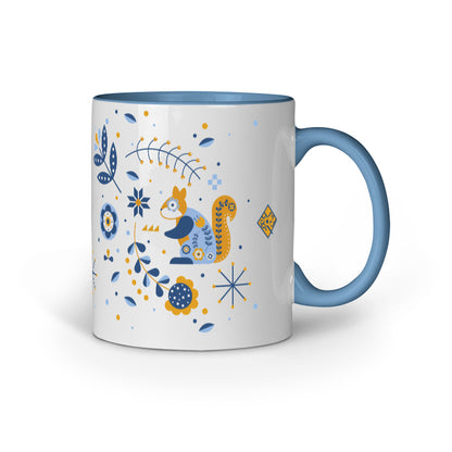 Scandinavian Squirrel Mug