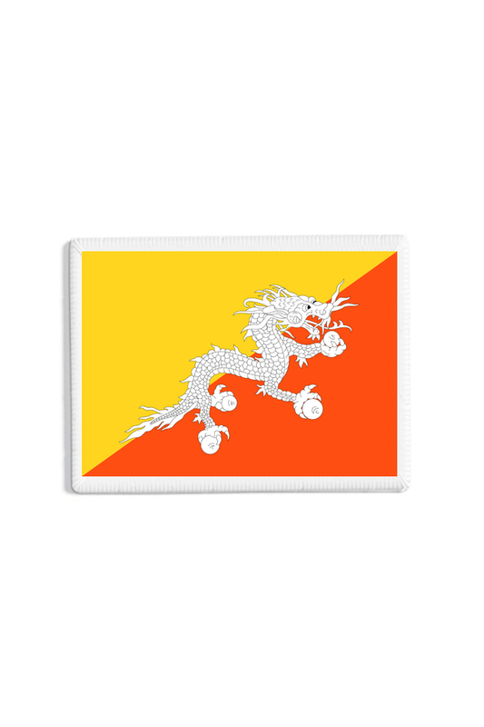 Bhutan Flag Patch