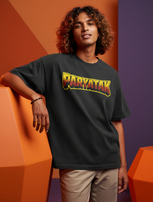 Felt Like Fire Black Premium Oversized T-shirt