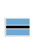 Botswana Flag Patch