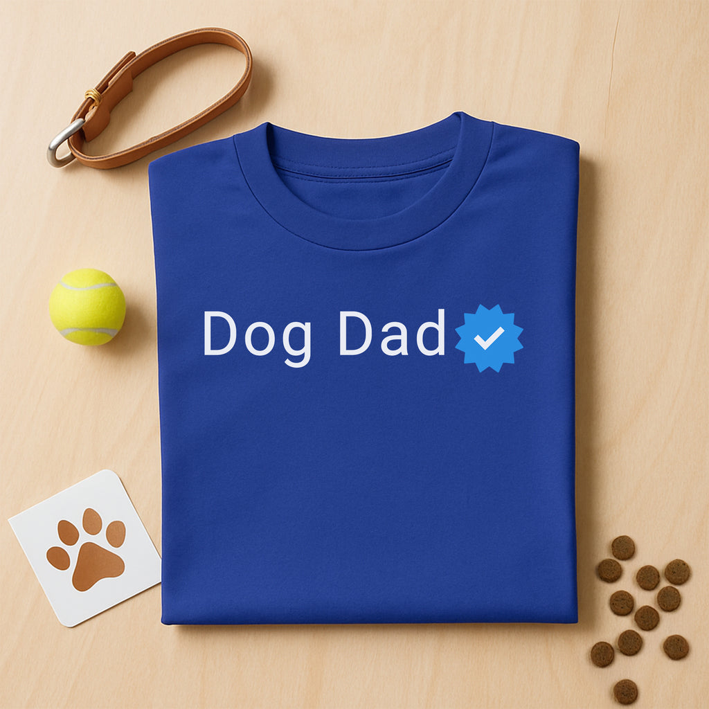 Verified Dog Dad - Men's T-shirt