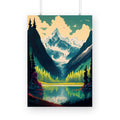 Way to the Mountain Poster