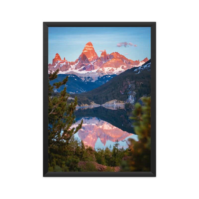 Mountain Hike View Poster
