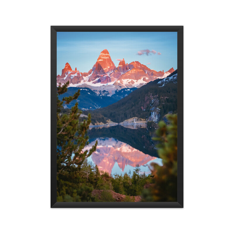 Mountain Hike View Poster