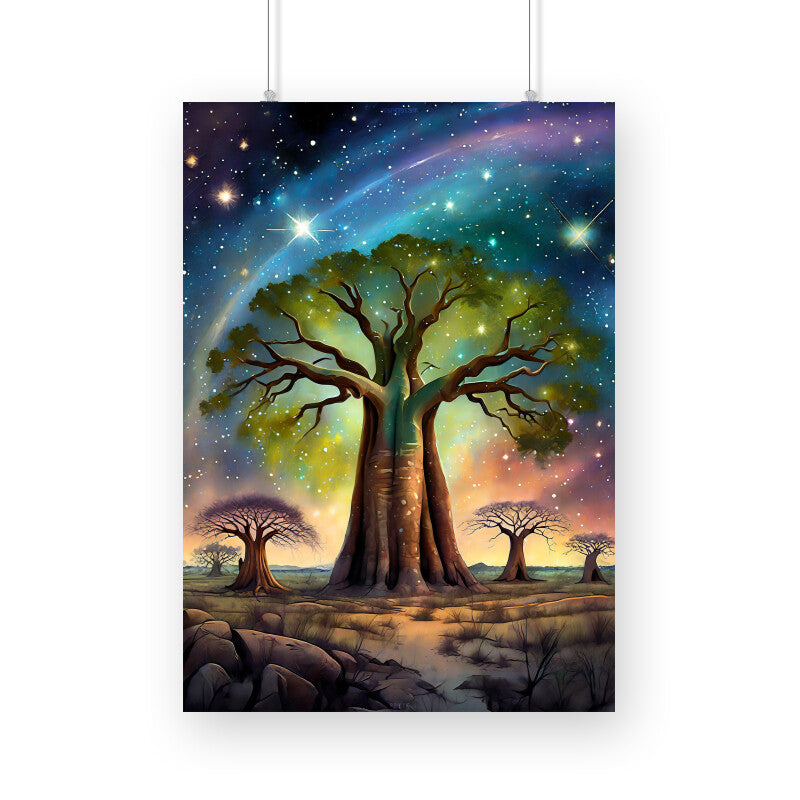 Boabab Tree Poster