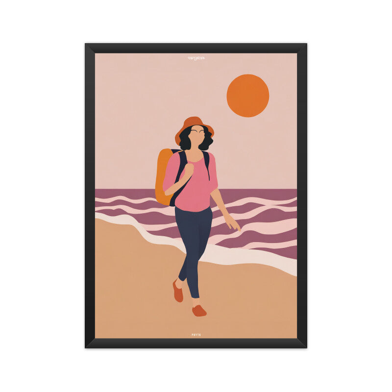 Sunset Walker Poster