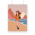 Beach Walker Poster