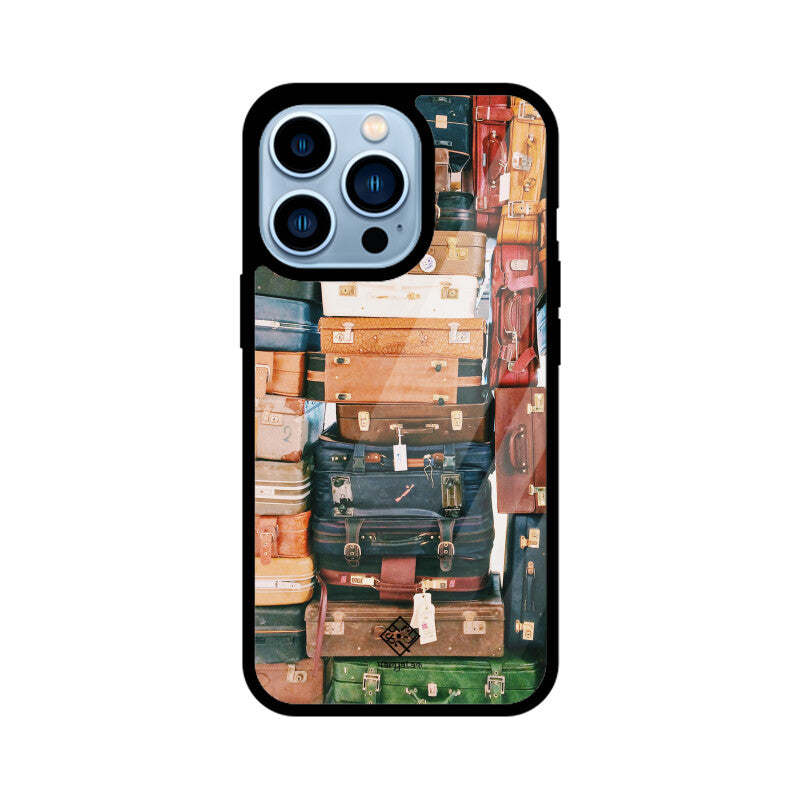 Vintage Luggage iPhone Case