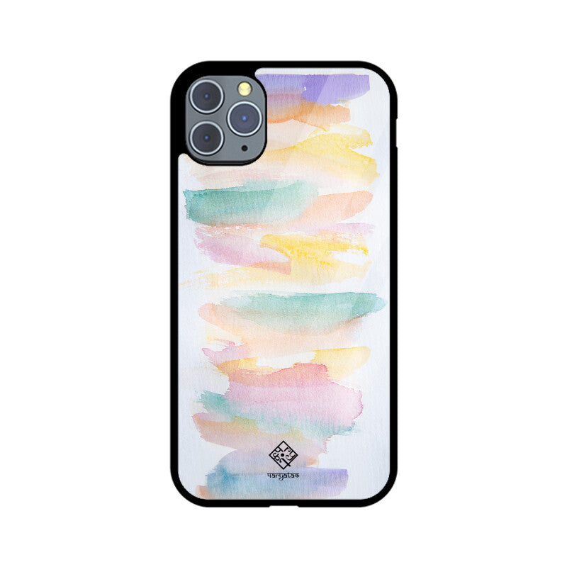 Canvas Color Strokes iPhone Case