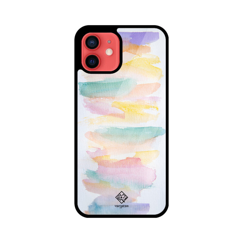 Canvas Color Strokes iPhone Case