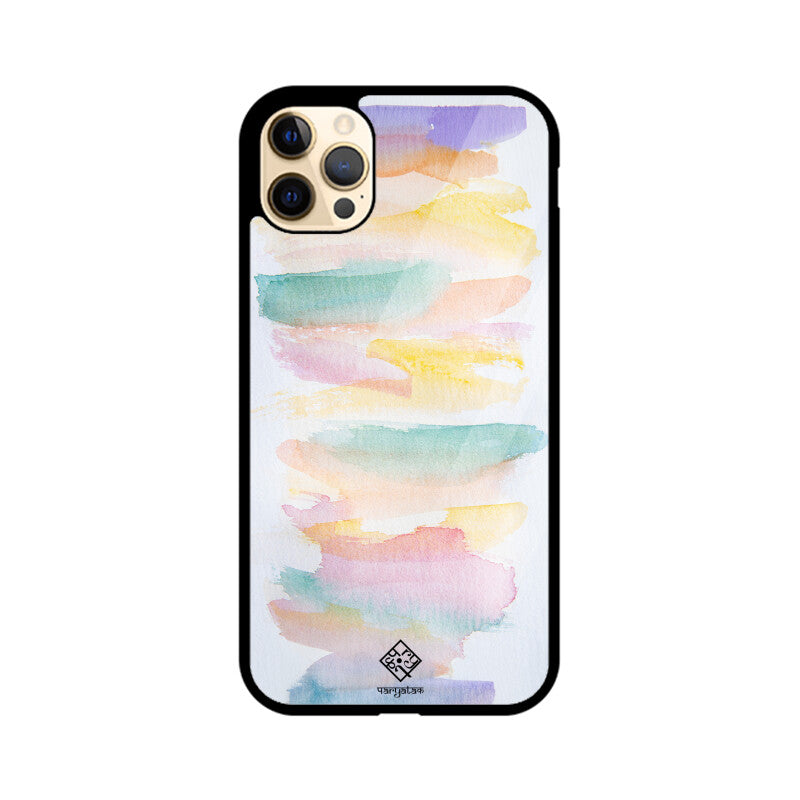 Canvas Color Strokes iPhone Case