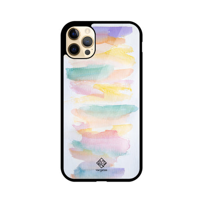 Canvas Color Strokes iPhone Case