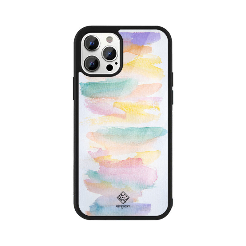 Canvas Color Strokes iPhone Case