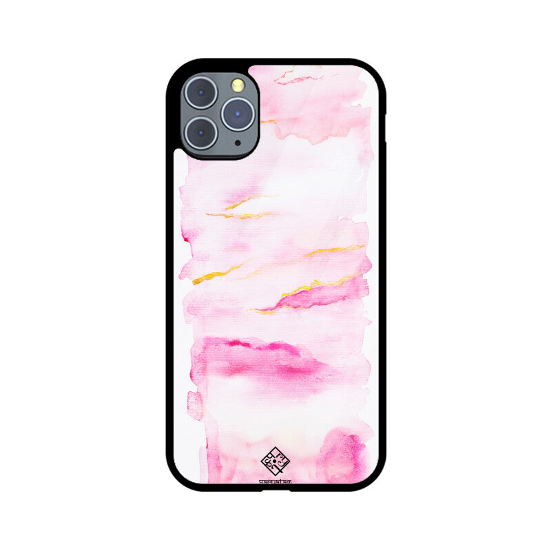 Pink Strokes iPhone Case