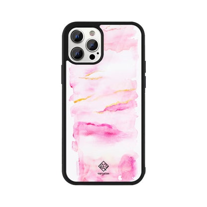 Pink Strokes iPhone Case