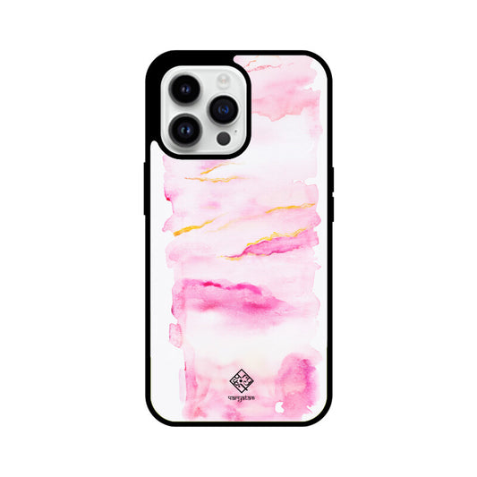 Pink Strokes iPhone Case