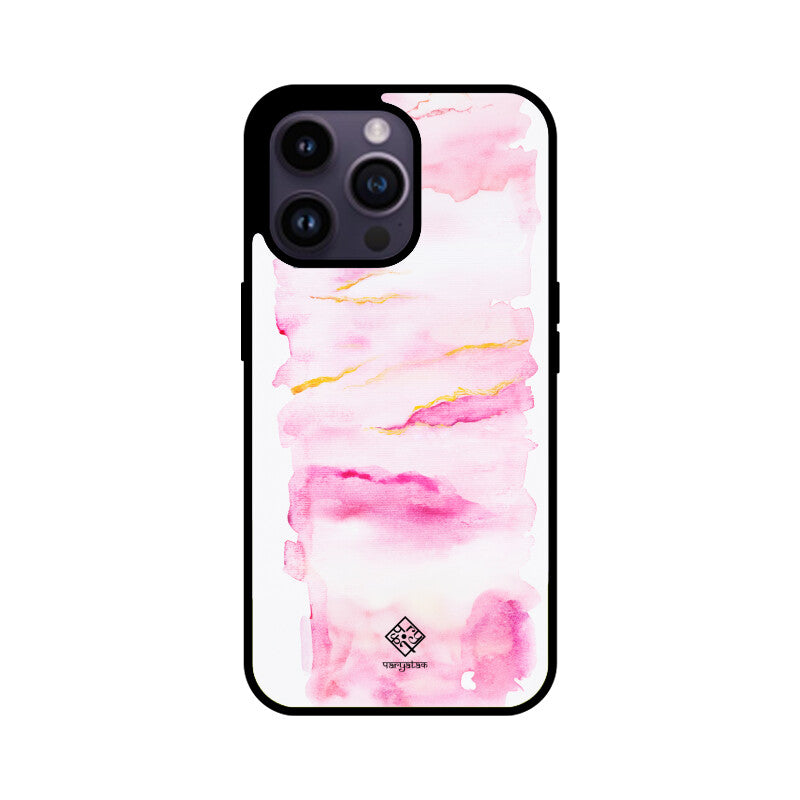 Pink Strokes iPhone Case